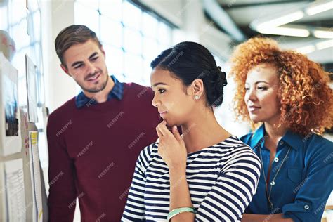 premium photo business people board  thinking  office  focus