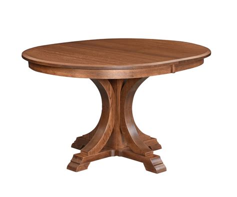 Buckeye Single Pedestal Table - Amish Crafted Furniture