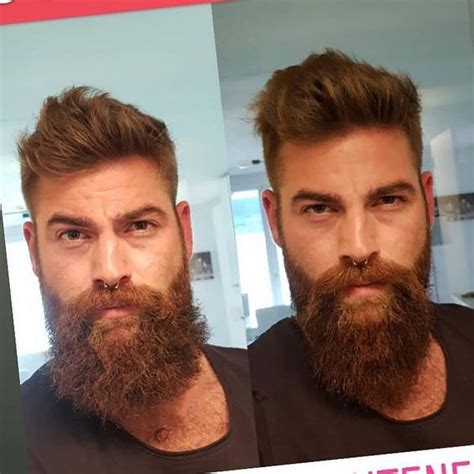 how to straighten mustache hair