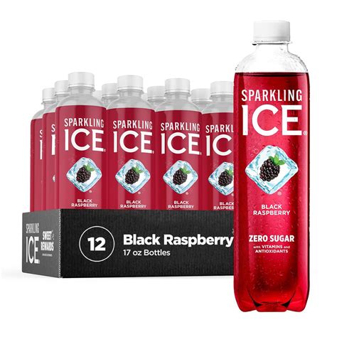 Sparkling Ice, Black Raspberry Sparkling Water, Zero Sugar Flavored