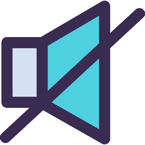 Mute Kiranshastry Lineal Color Blue icon