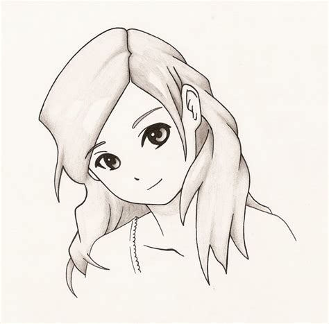 Anime Drawing Easy Girl at GetDrawings | Free download