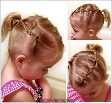 Peinados fáciles y de moda para niñas. » Largo Peinados