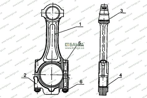 Глава 7.3 Кривошипно-шатунный механизм автомобиля КамАЗ-740