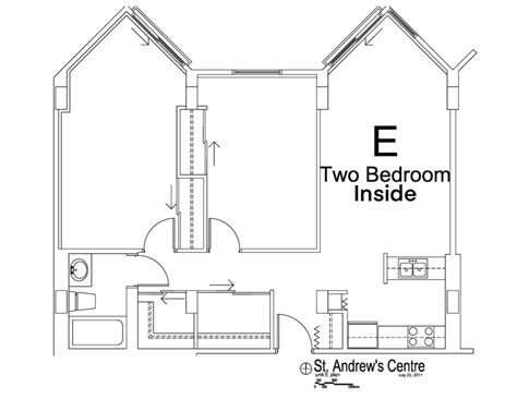 Two Bedroom - St. Andrew's Centre