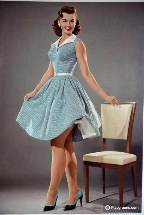 by Roberto Mandelli on Abiti donna | Vintage dresses, Pin up ...