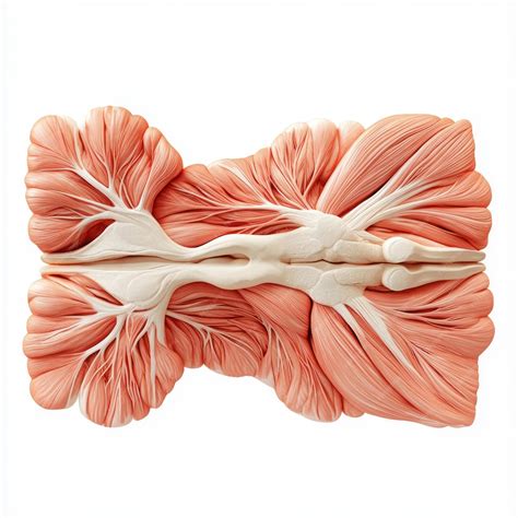 Human Muscle Tissue CrossSection Microscopic View of Muscle Fibers