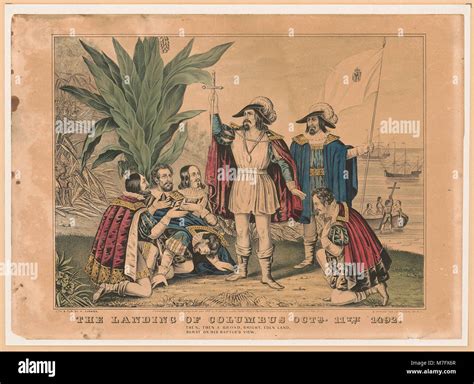 columbus landing  stock  columbus landing  stock images