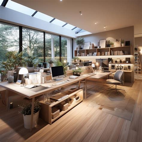 Premium AI Image | Modern workspace design