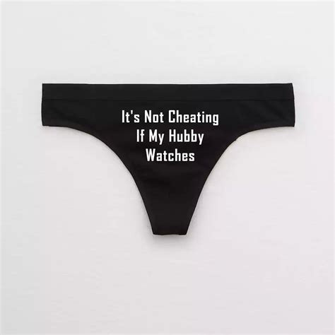 It's Not Cheating Cuckold Thong – Celestial Red Shop