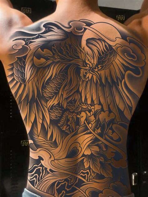 Fenix Nas Costas - Tatuagens De Fenix Subindo Nas Costas Tatuagem Feminina Nas Costas