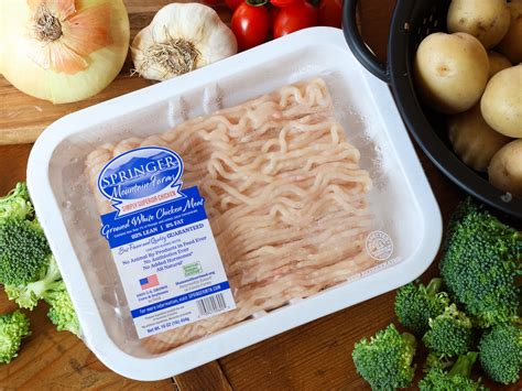 Springer Mountain Farms Ground Chicken As Low As 75¢ At Publix