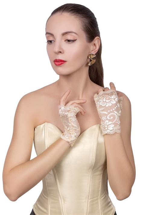 Женские митенки гипюровые - купить за 950 руб: недорогие митенки ...