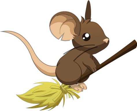 Download Mouse Broom 1 - Transformice Mouse - Full Size PNG Image - PNGkit