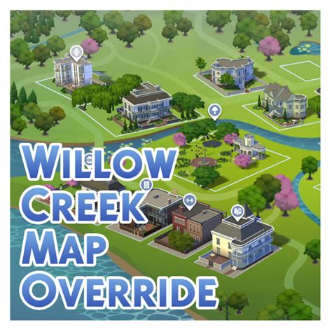 Mod The Sims - Willow Creek Map Override