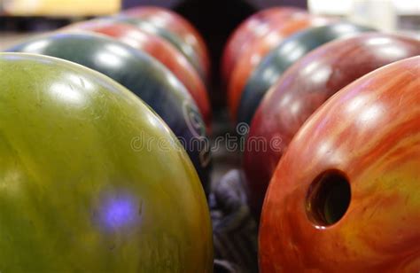 bowling balls stock photo image  equipment leisure