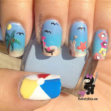 bonitas uñas decoradas de verano | uñas bonitas