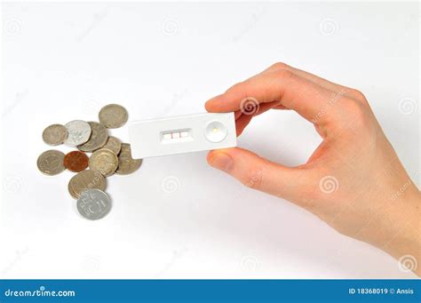 money  pregnancy stock image image  poor girl