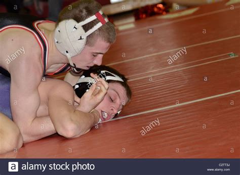 high school wrestling Stock Photo - Alamy