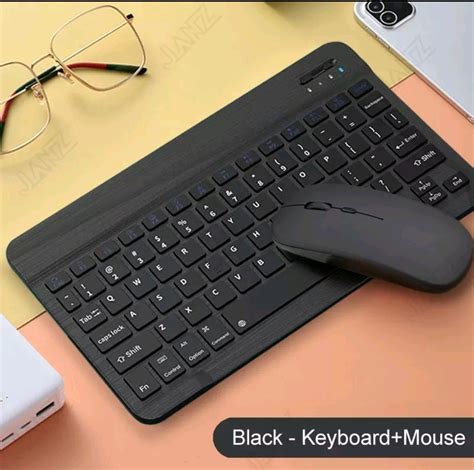 Wireless Bluetooth keyboard with wireless mouse, Computers & Tech ...