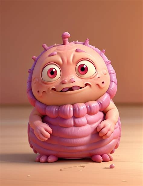 Premium AI Image | a pink plastic toy from the series by person.