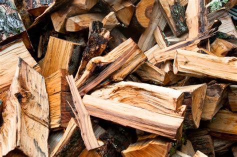 Pile Of Split Wood Stock Photo - Download Image Now - Biomass
