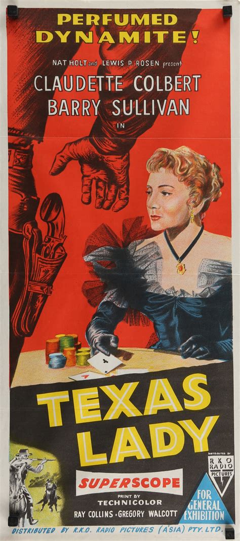 Authentic Vintage Poster | Texas Lady