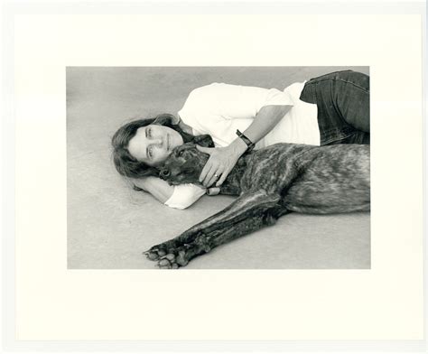 Sally Mann and dog | Smithsonian Institution