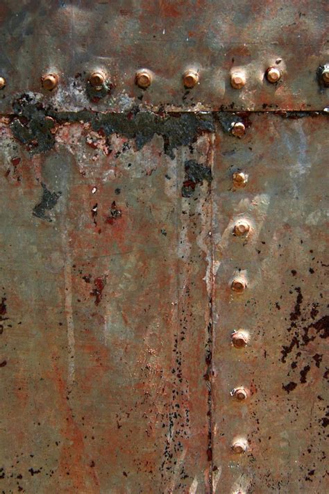 Free Stock Photo of Old Metal Wall With Rivets | Download Free Images ...