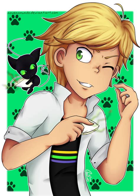 Adrien and Plagg by NovenoMundo on DeviantArt