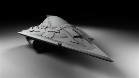 3D model Space Cruiser VR / AR / low-poly OBJ | CGTrader.com