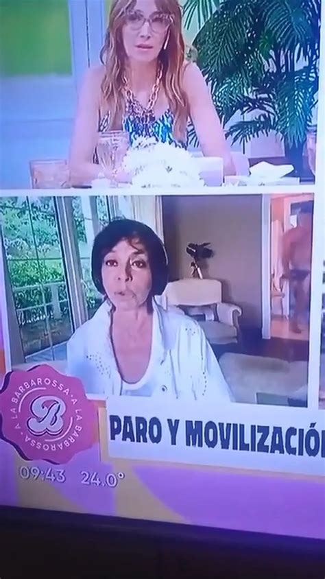 Mónica Gutiérrez protagonizó un incómodo blooper: Su marido salió
