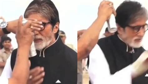 Amitabh Bachchan Gets Irritated By Hairstylist Who Puts Excess Black ...