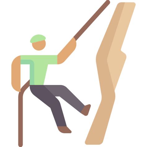Climber Special Flat icon