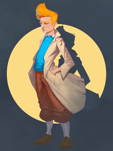 ArtStation - [ Fan Art ] - Tintin