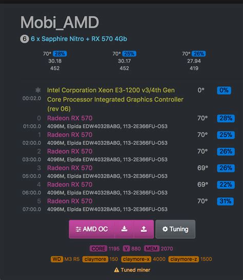 Разгон видеокарт AMD и Nvidia в Hive OS - 2Bitcoins.ru