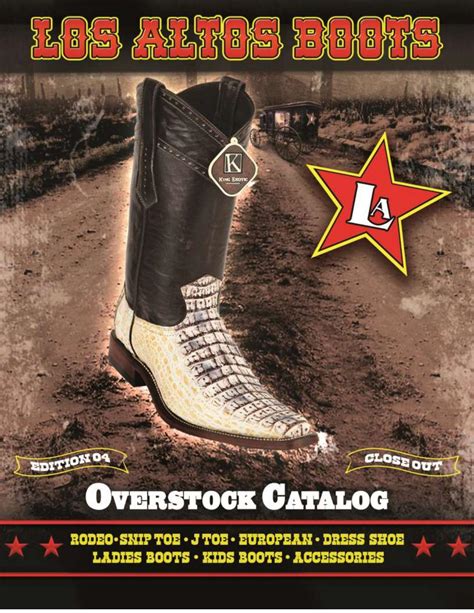 Los Altos Boots 2018 Overstock by Los Altos Boots - Issuu