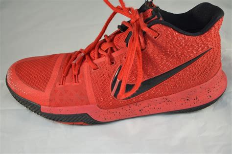 Mens NIKE Kyrie Irving 3 Candy Apple Red Basketball S… - Gem