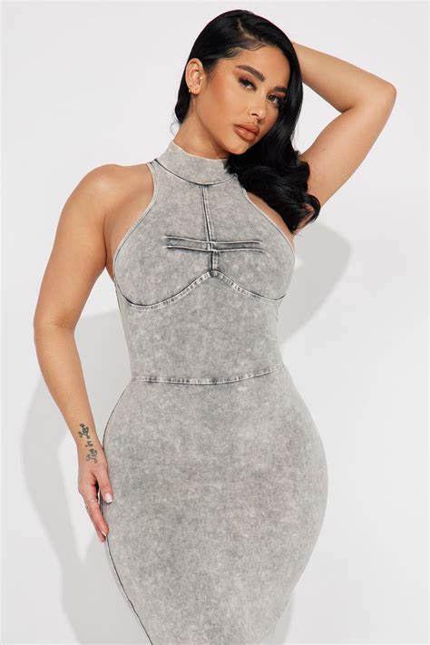 stay cool midi dress grey fashion nova dresses fashion nova