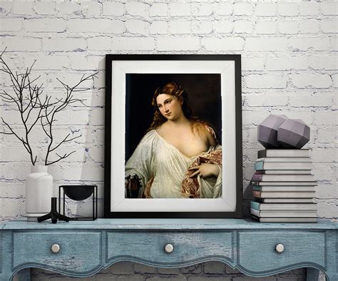 Titian Flora Giclee Print Texture Gel Reproduction Painting | Etsy