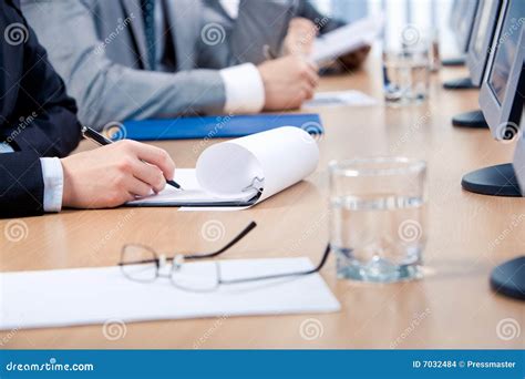 written work stock photo image  ballpoint closeup