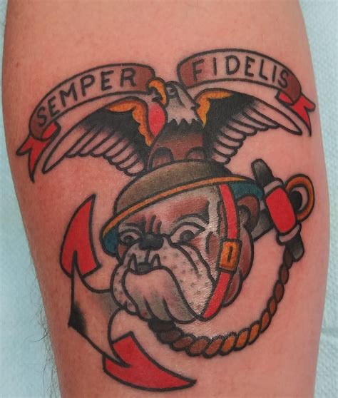 Usmc Devil Dog Tattoo