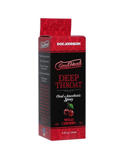 Good Head - Deep Throat Spray (Cherry) - SensationO