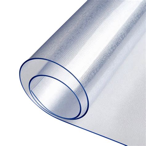 dpityserensio frosted transparent floor protector mat mm thick pvc