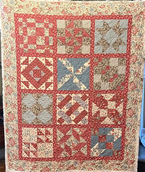 Block of the Month Quilt - Etsy