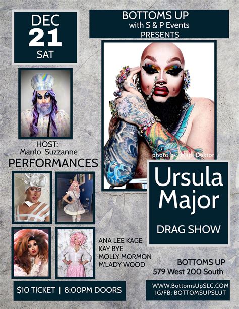 URSULA MAJOR DRAG SHOW Tickets in Salt Lake City, UT, United States