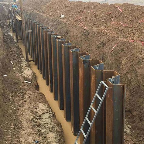 discount hot rolled carbon plate larsen steel sheet pile wholesale type