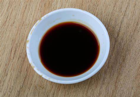 soy sauce dish view  stock photo  vecteezy
