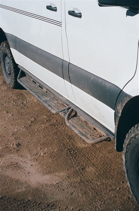 mercedes sprinter side steps open road