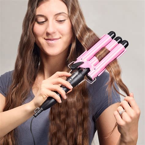 mm hair waver  barrel curling iron beach wave curling iron